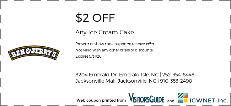 $2 OFF Any Ice Cream Cake