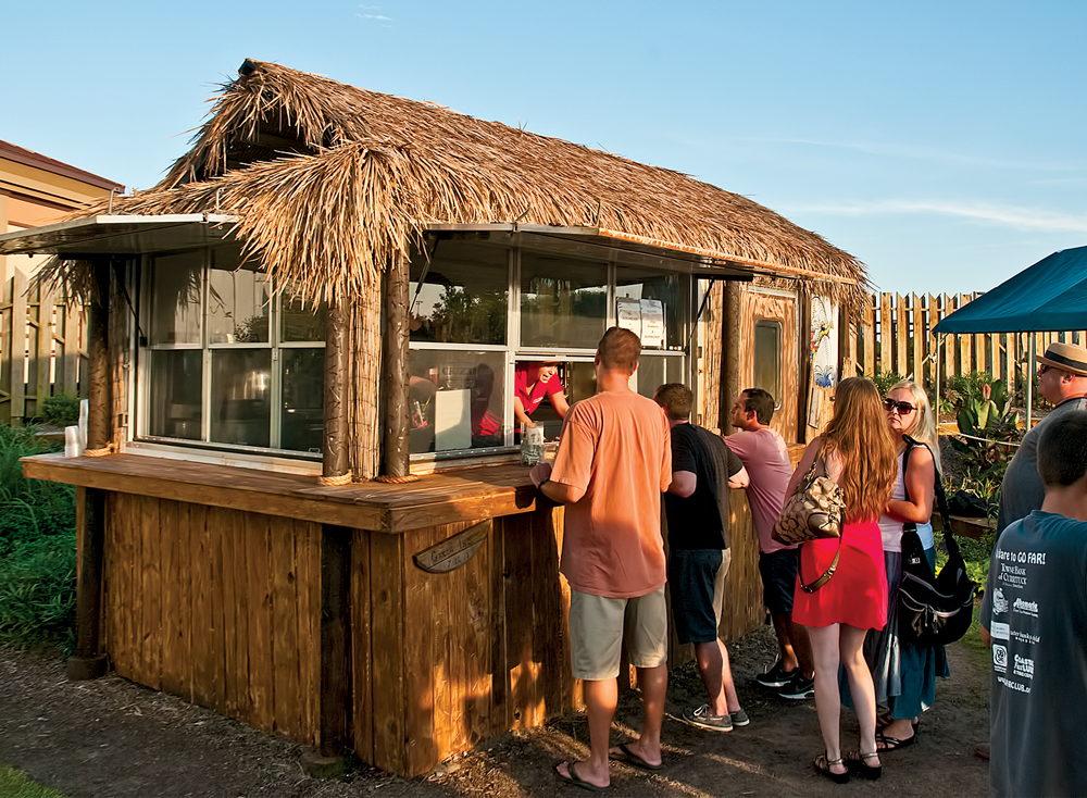 Outer Banks Brewing Station beer hut