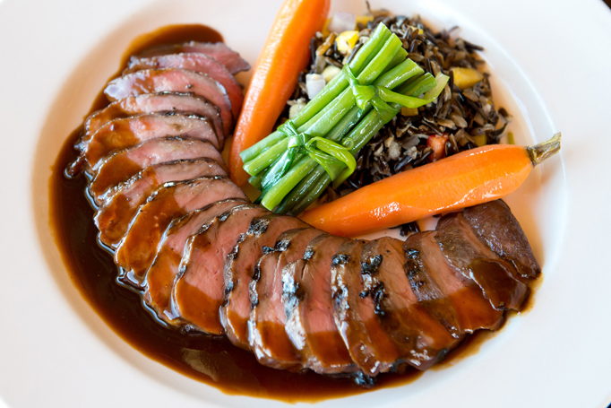 The Paper Canoe entree