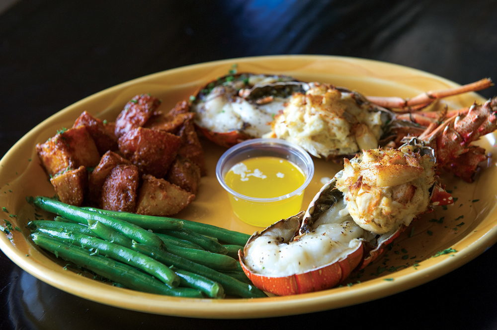 Sun Fish Grill lobster entree