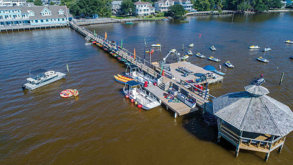 North Beach Watersports aerial view