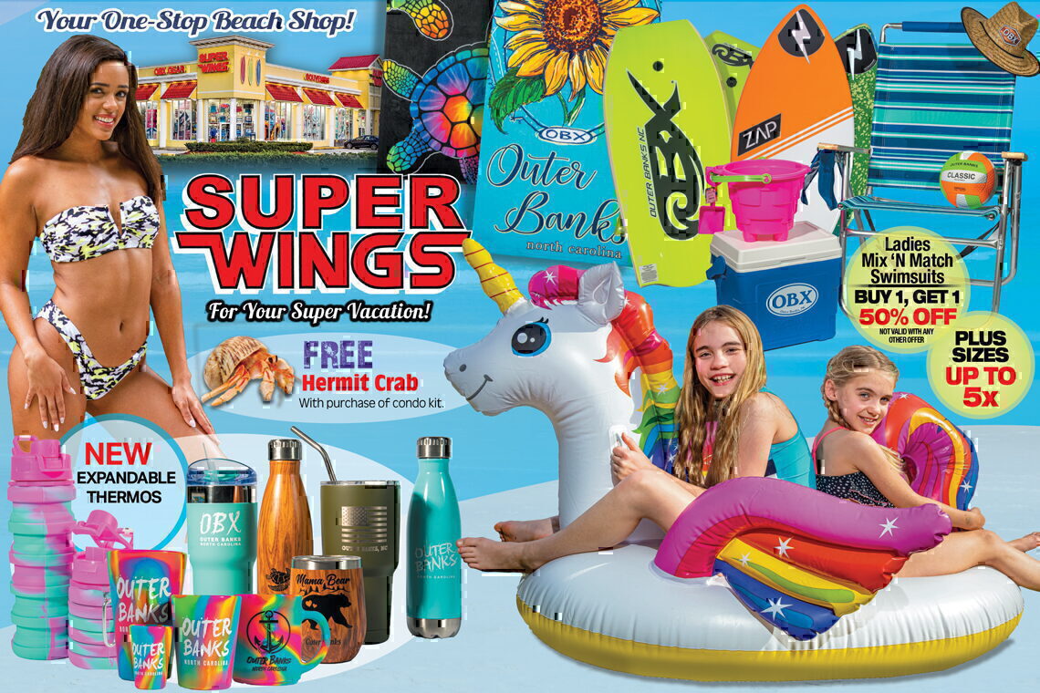 FREE SUPER WINGS BAG WITH PURCHASE OF $30 OR MORE