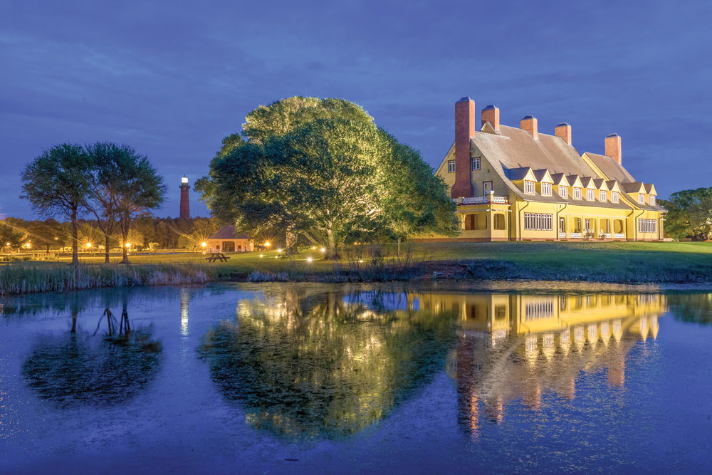 Currituck County Tourism - Whalehead and Currituck Beach Light at Historic Corolla Park