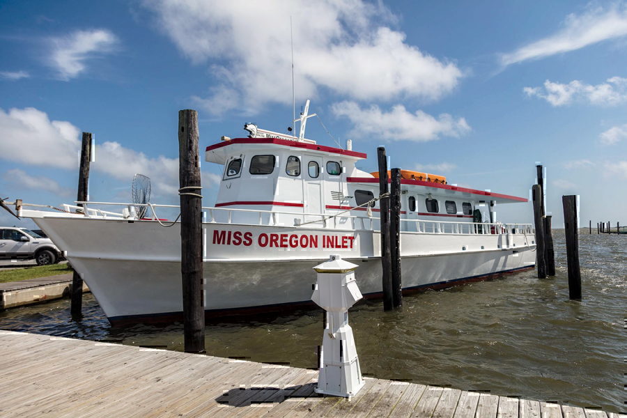 Miss Oregon Inlet at the dock