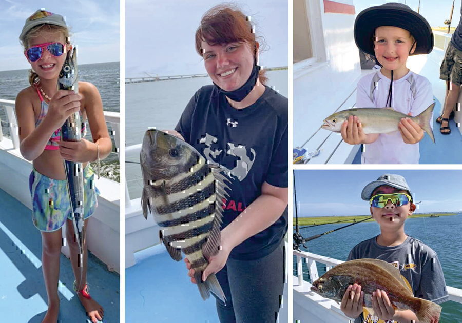 Fresh catches on Miss Oregon Inlet