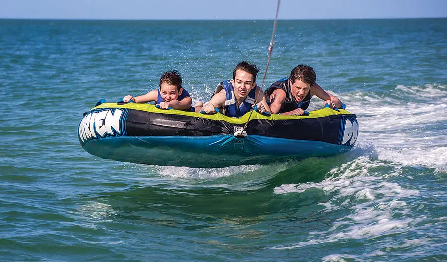 Parasailers take to the sky - Nor’Banks Sailing & Watersports