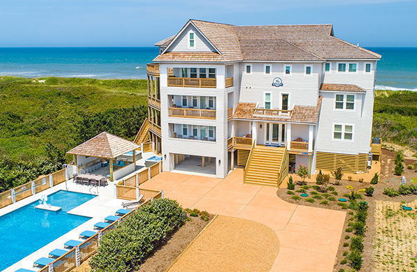 Twiddy & Company - A large oceanfront home with pool