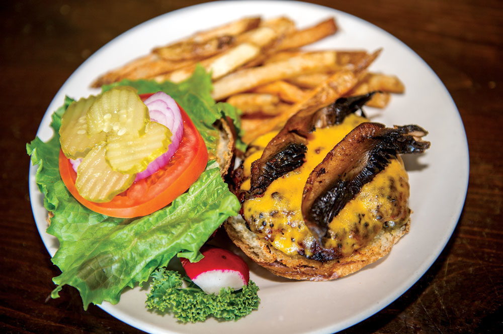 Weeping Radish Brewery Butchery and Pub - burger and fries