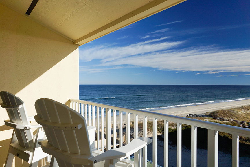 Surf Side Hotel - oceanfront room balcony