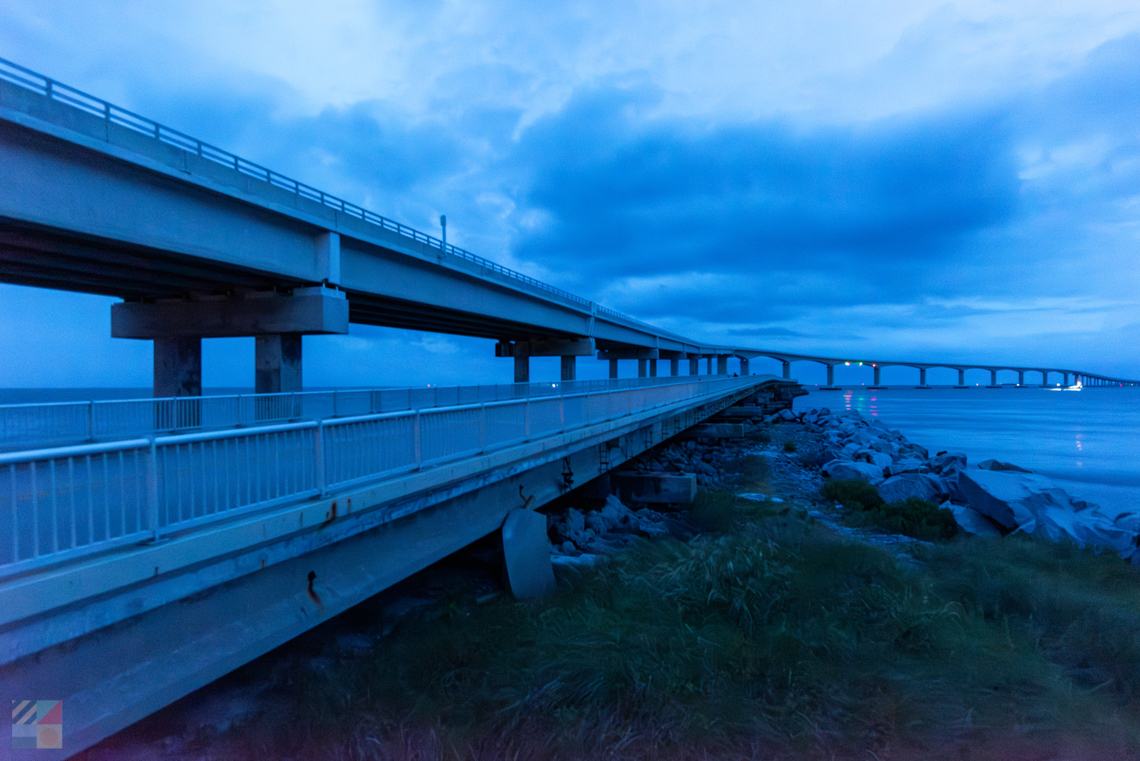 Bonner Bridge Pier pre dawn