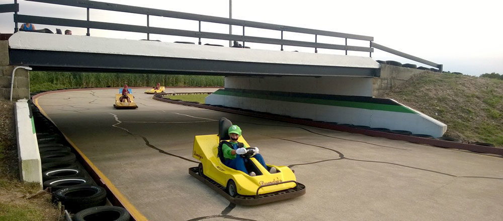 Karting at Full Throttle Speedway