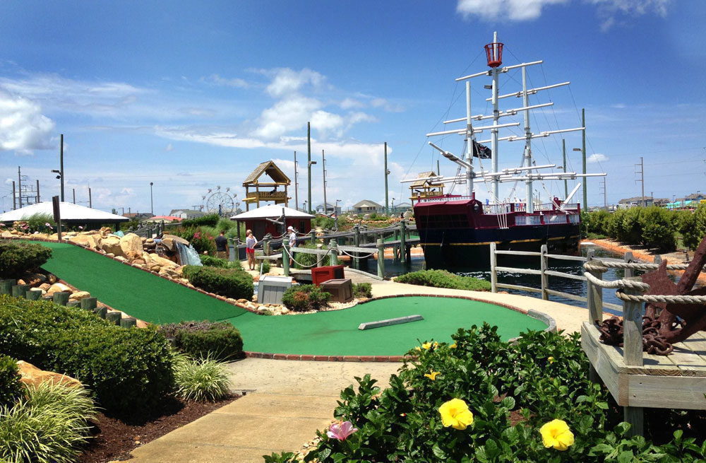 Mutiny Bay Adventure Golf course