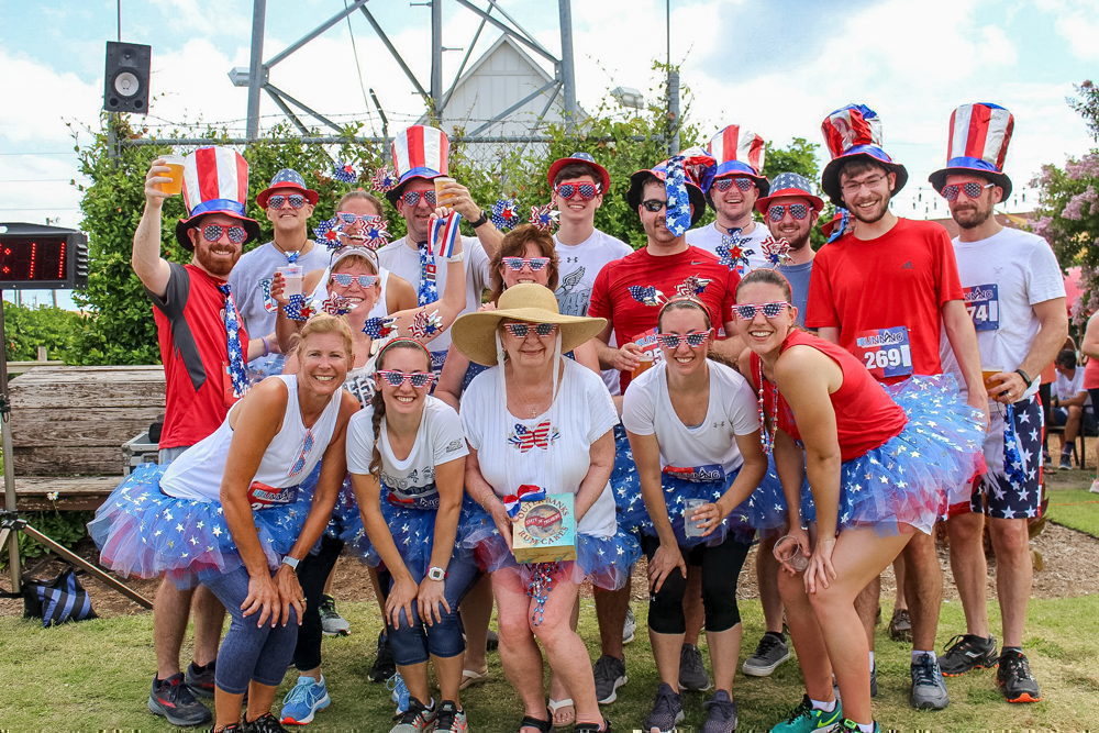Patriotic runners - OBX Running Company