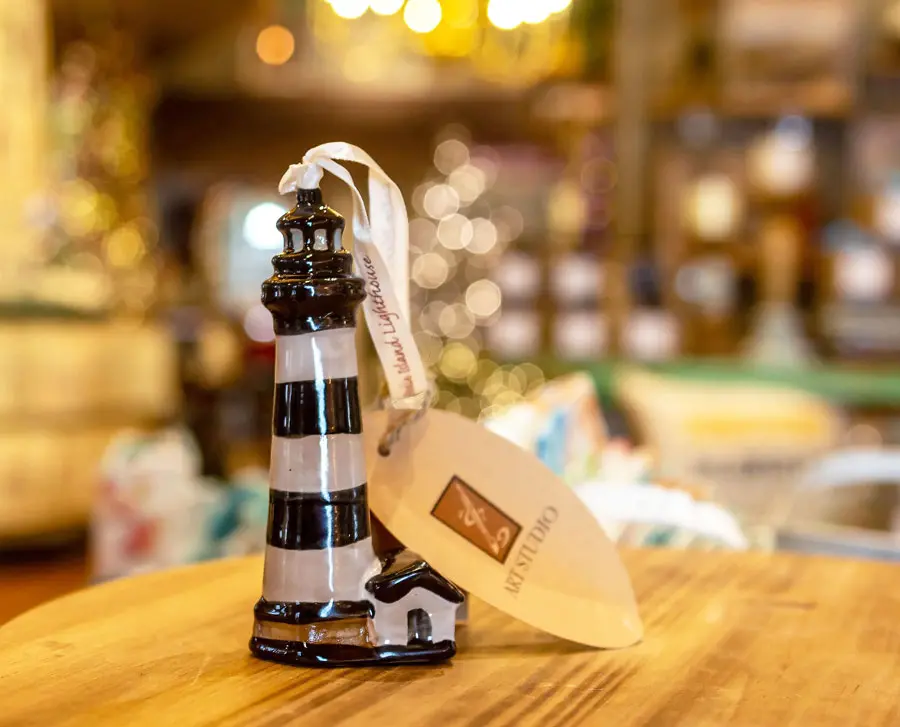 The Christmas Shop coastal decor
