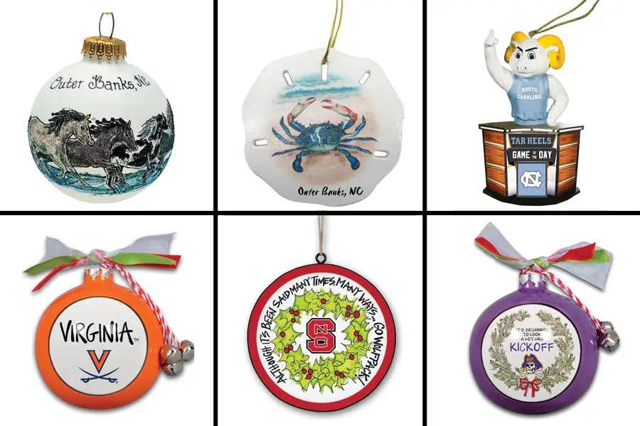 The Christmas Shop coastal decor