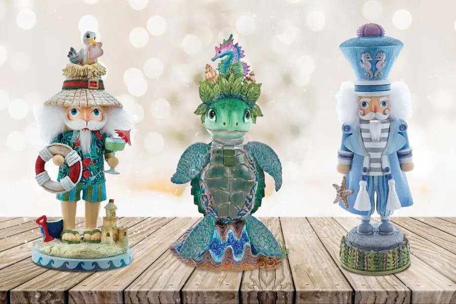 The Christmas Shop coastal decor