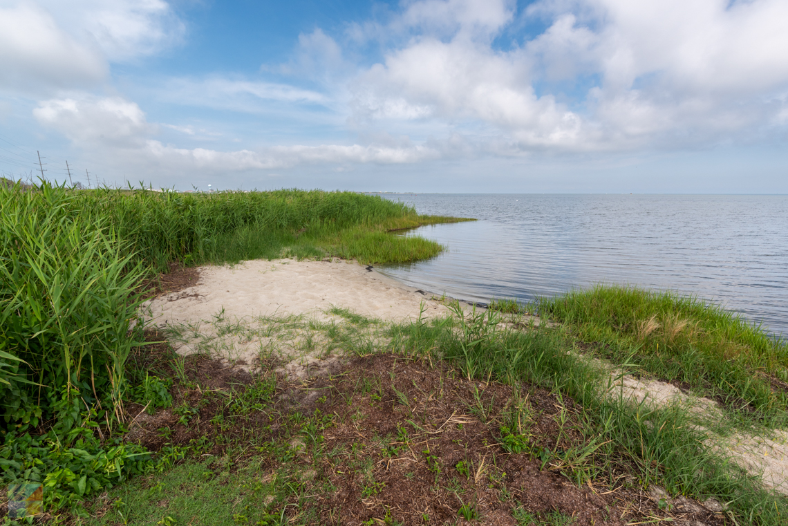 Frisco soundside beach access at Frisco beach