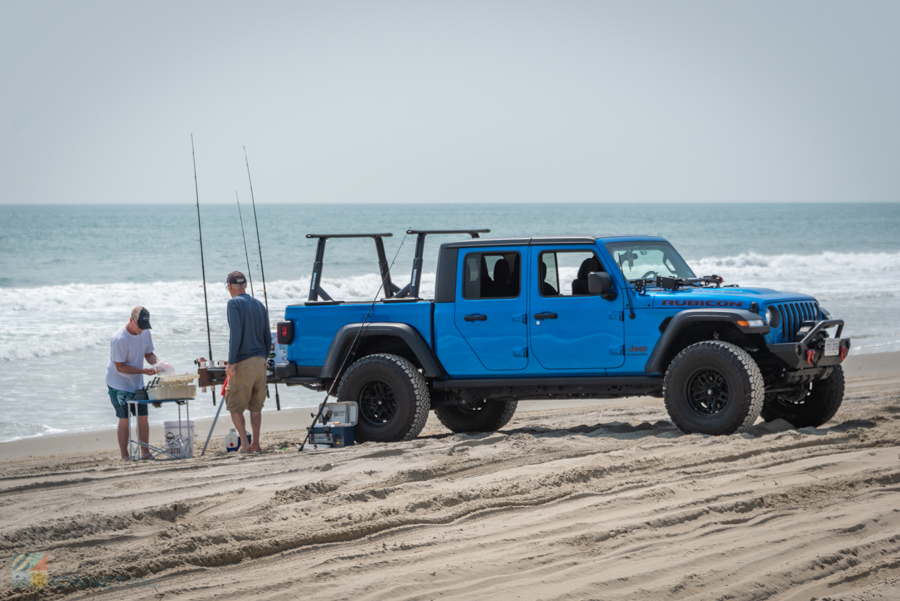 A Jeep on Carova Beach