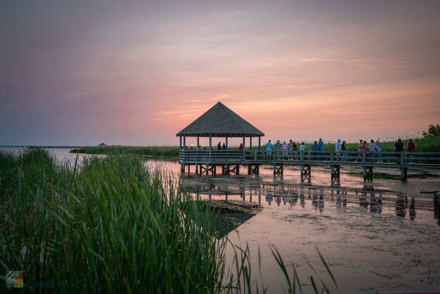 The gazebo at Historic Corolla Park