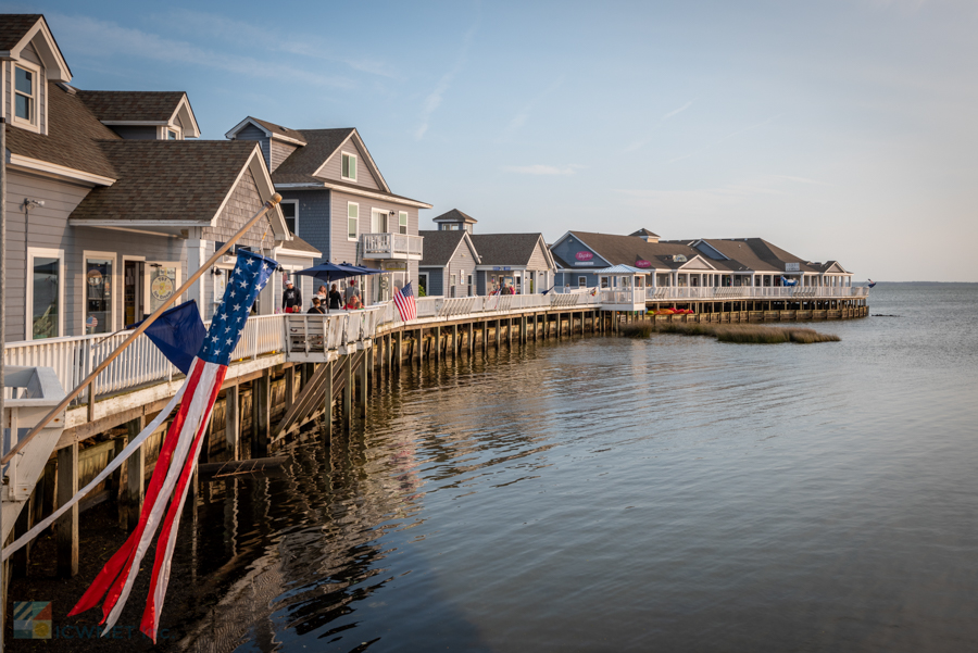 Duck Waterfront shops in Duck NC