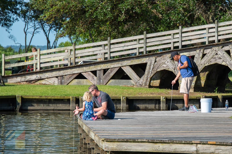 Crabbing in Historic Corolla Park