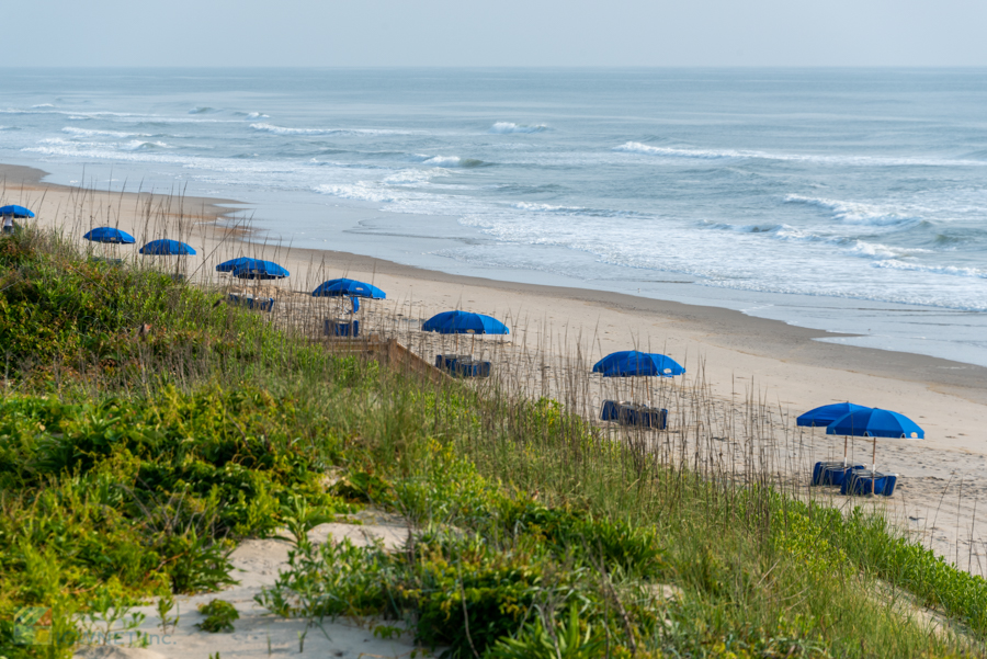 The beach in Corolla NC