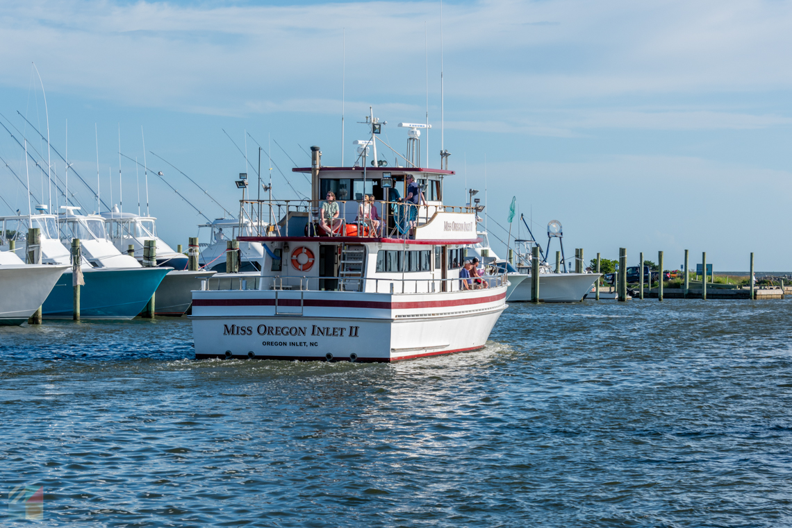 charter fishing boats at Oregon Inlet Fishing Center
