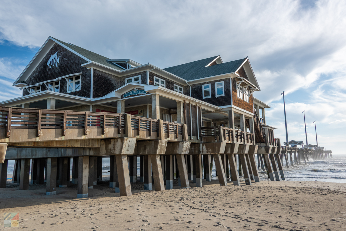 Morning at Jennette's Pier in Nags Head