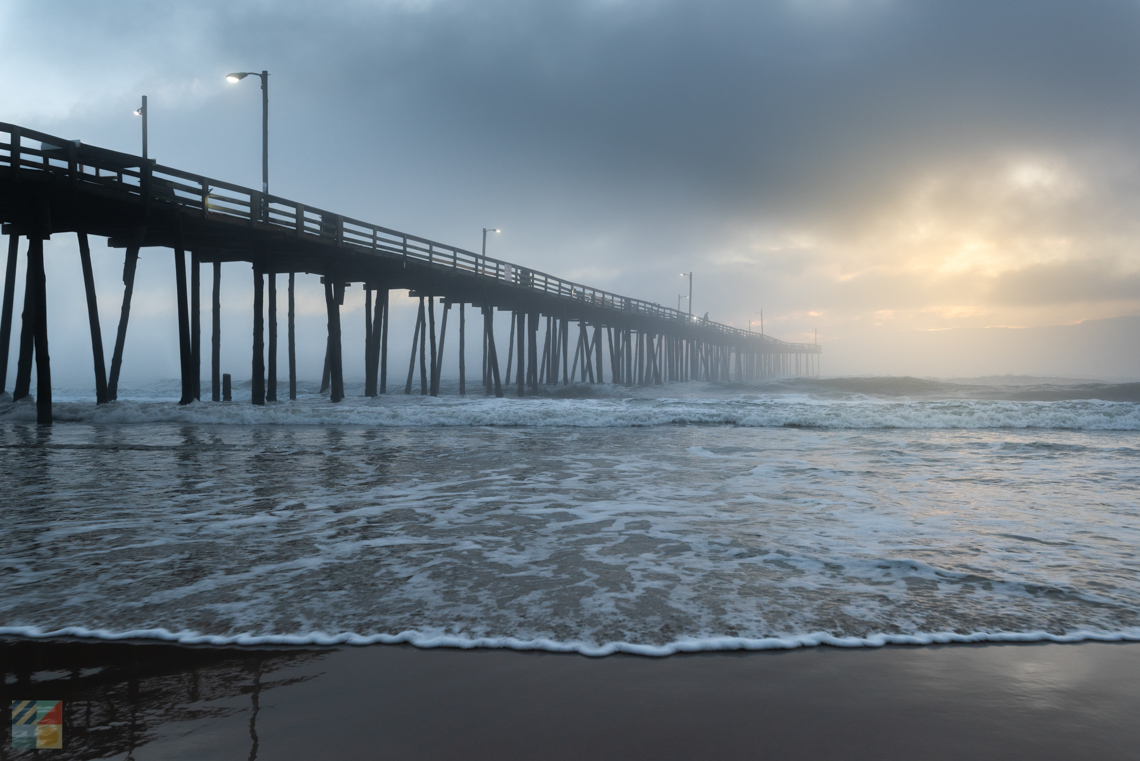 Morning Pier in Nags Head NC