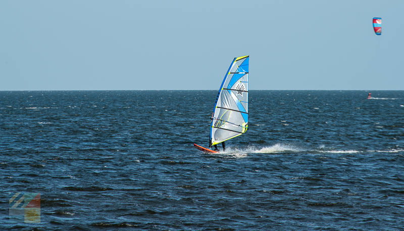Windsurfing near Salvo NC