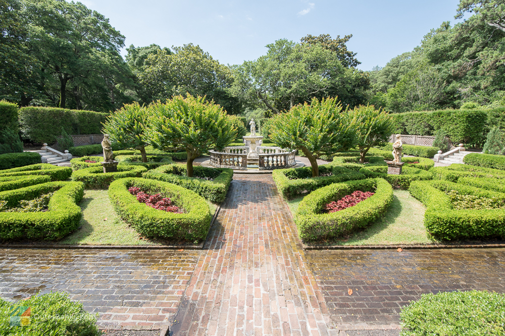 Another formal display in Elizabethan Gardens, Manteo NC