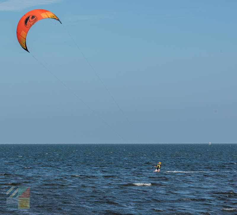 Kitesurfing Pamlico Sound