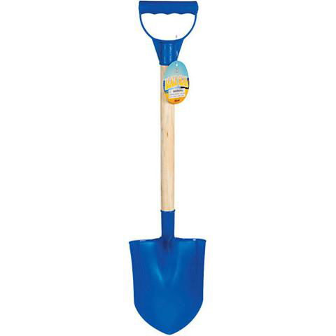 Kids Assorted Beach Toy Sand Shovel with Plastic Spade with Wood Handle &...