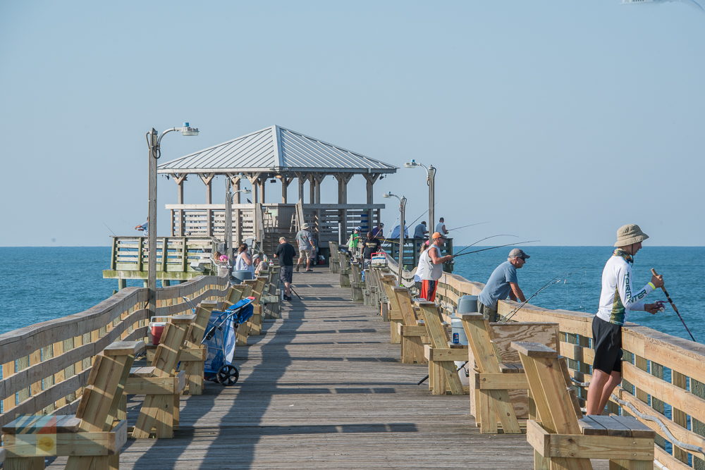 Pier fishing