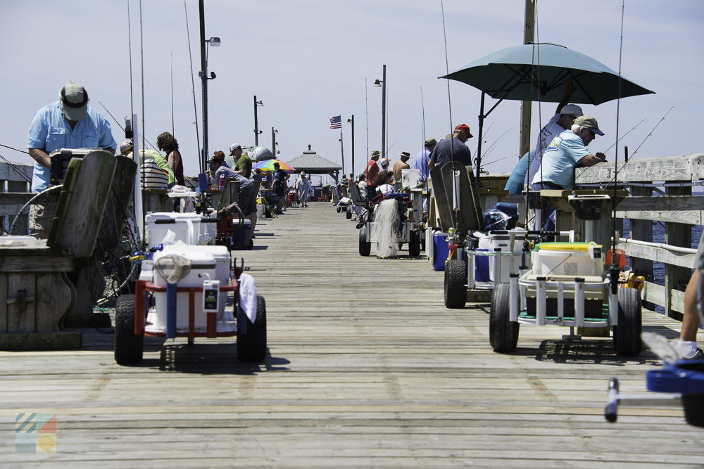 Pier fishermen