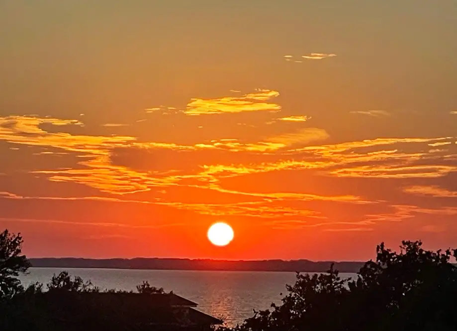 SUNSET ON THE SOUND