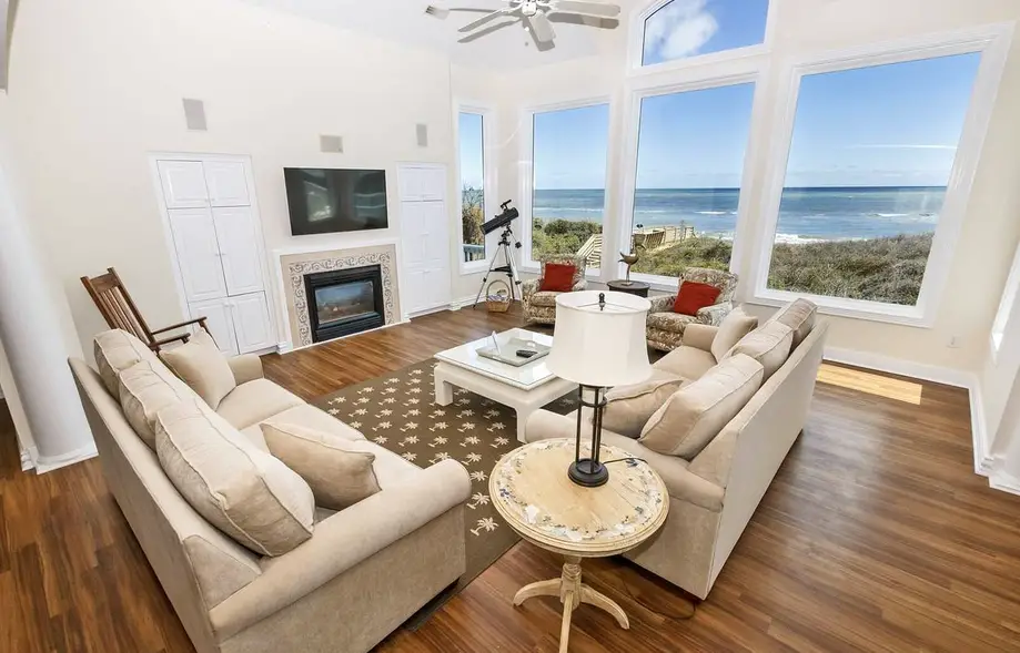 Right On The Beach