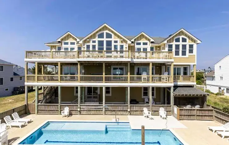 PERFECT TEN - 10 BR Vacation rental home in Corolla, NC