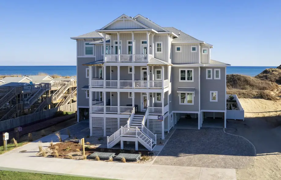 K6601 Skydance 10 Bedroom Oceanfront Home at Hatteras Island Reserve