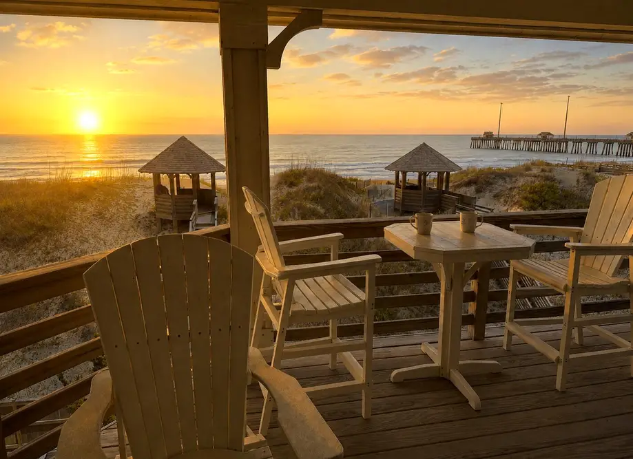 K8034 Ocean Pearl 8 Bedroom Oceanfront Home at Whalebone Beaches