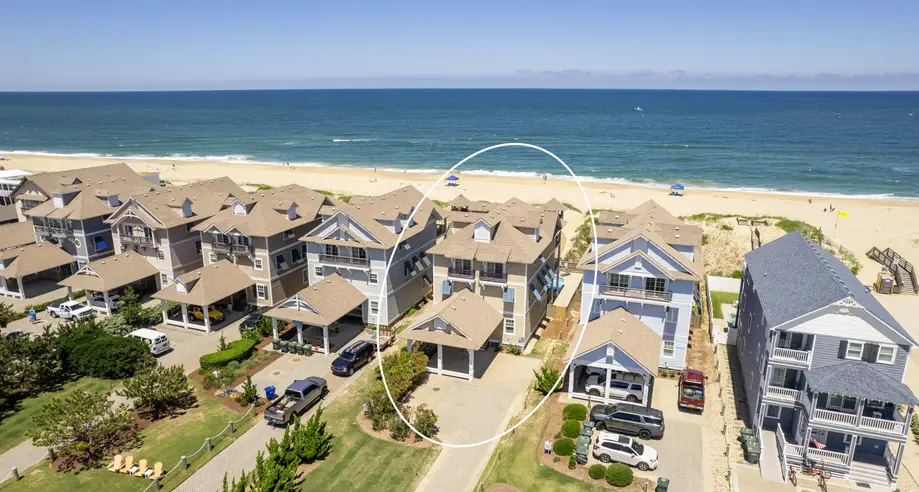 K8034 Ocean Pearl 8 Bedroom Oceanfront Home at Whalebone Beaches