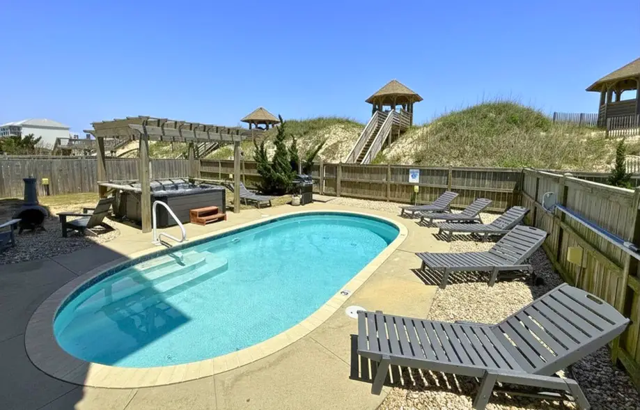 K8034 Ocean Pearl 8 Bedroom Oceanfront Home at Whalebone Beaches